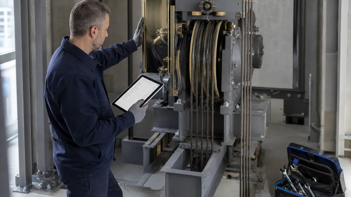 Optimisation des tournées de techniciens ascensoristes grâce à la saisie mutualisée